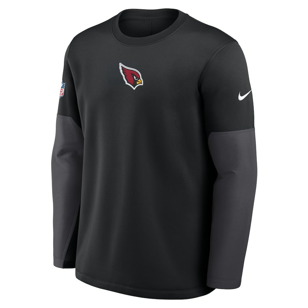 Arizona Cardinals Sideline Coach Therma-FIT Long Sleeve T-Shirt - Black | Nike cheap