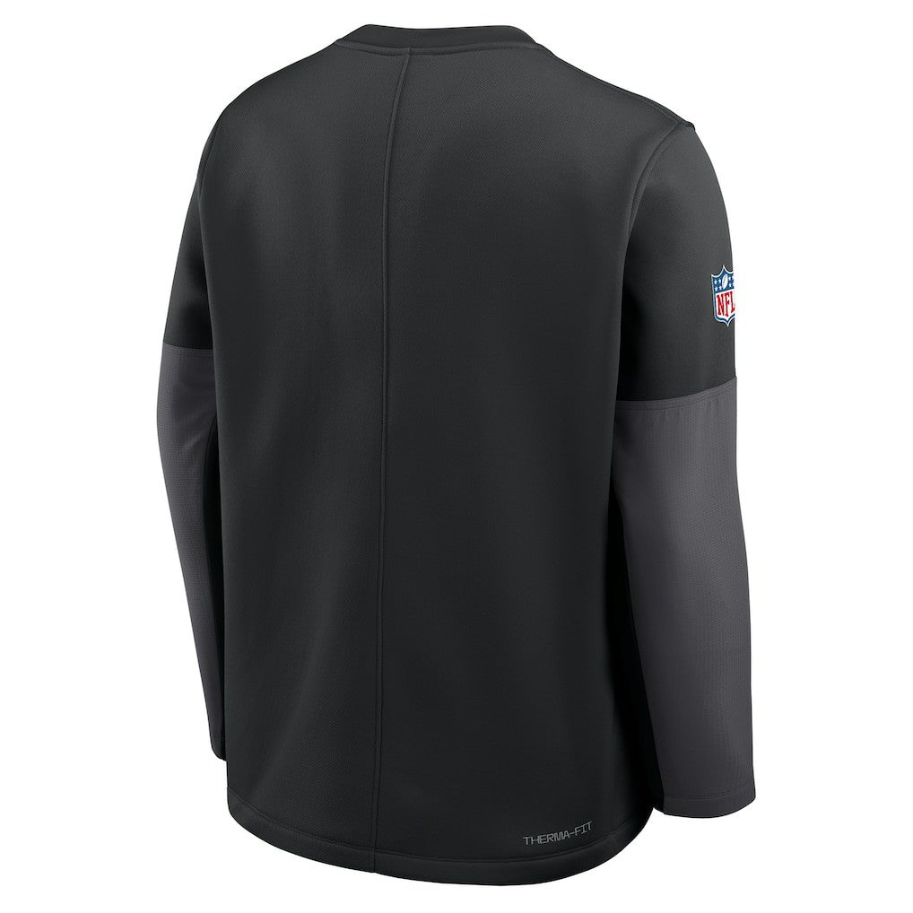 Arizona Cardinals Sideline Coach Therma-FIT Long Sleeve T-Shirt - Black | Nike cheap