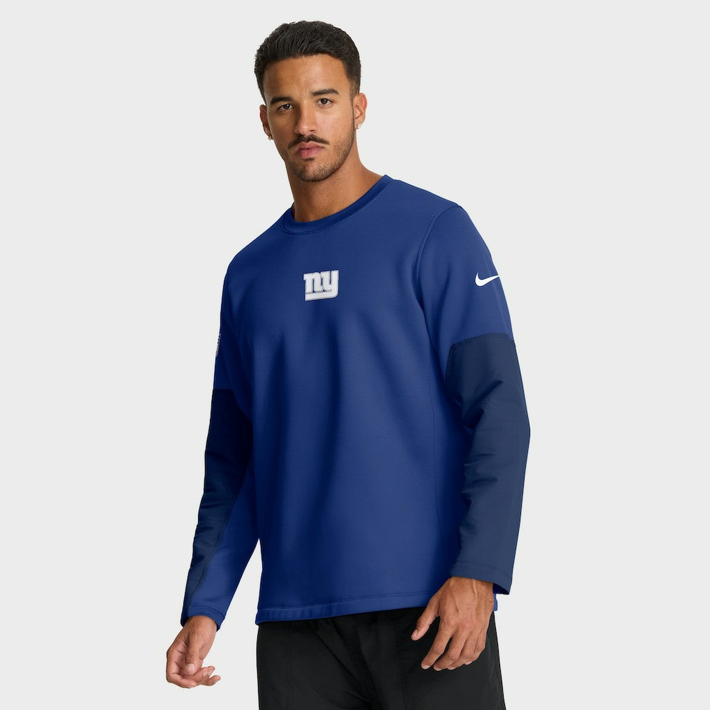 New York Giants Sideline Coach Therma-FIT Long Sleeve T-Shirt - Royal | Nike cheap