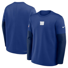 New York Giants Sideline Coach Therma-FIT Long Sleeve T-Shirt - Royal | Nike cheap