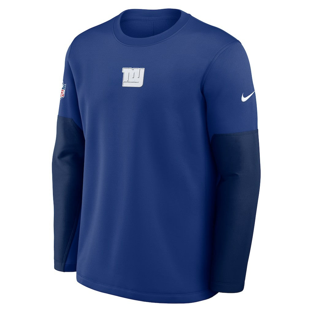 New York Giants Sideline Coach Therma-FIT Long Sleeve T-Shirt - Royal | Nike cheap