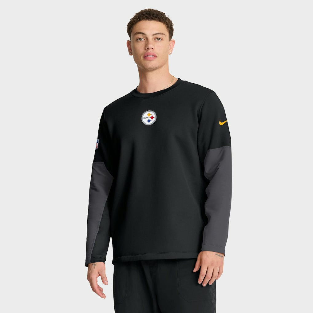 Pittsburgh Steelers Sideline Coach Therma-FIT Long Sleeve T-Shirt - Black | Nike online