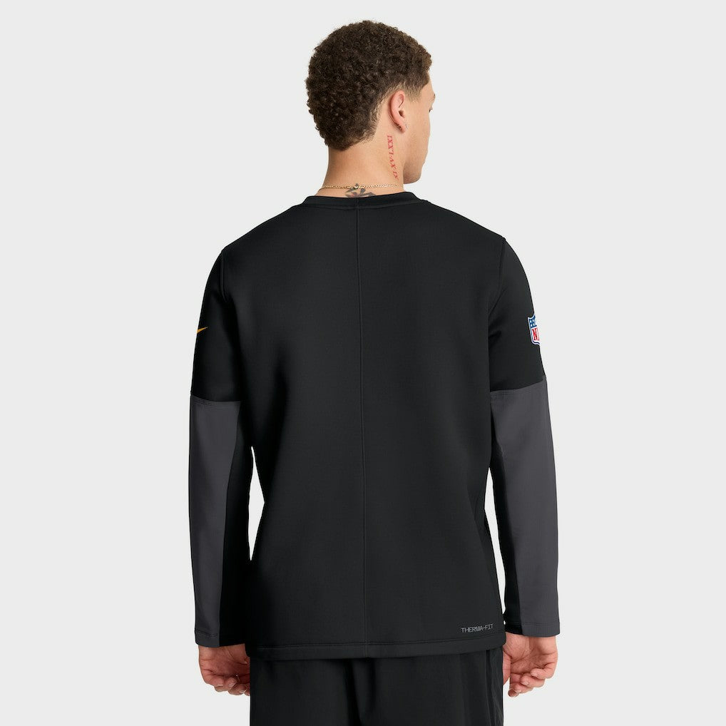 Pittsburgh Steelers Sideline Coach Therma-FIT Long Sleeve T-Shirt - Black | Nike online