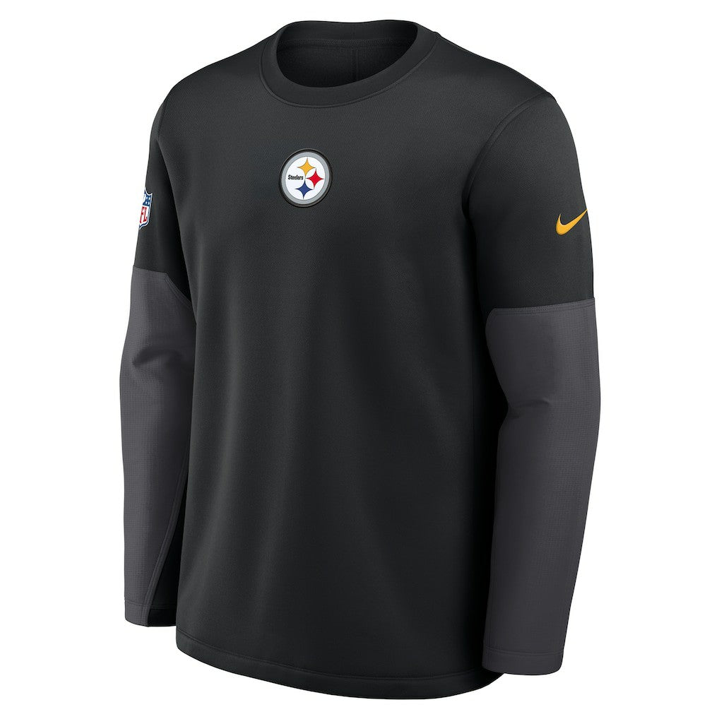 Pittsburgh Steelers Sideline Coach Therma-FIT Long Sleeve T-Shirt - Black | Nike online