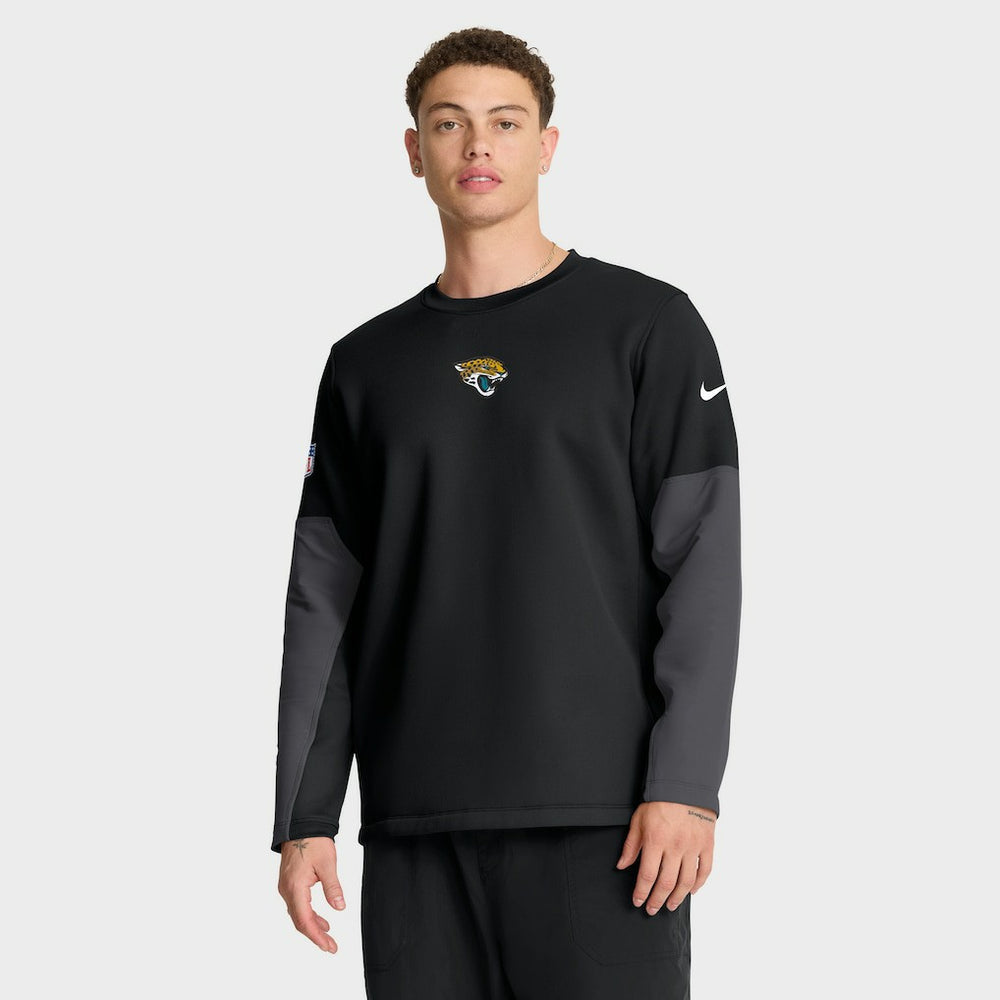 Jacksonville Jaguars Sideline Coach Therma-FIT Long Sleeve T-Shirt - Black | Nike discount