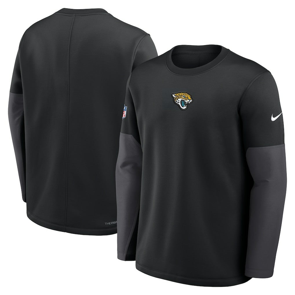 Jacksonville Jaguars Sideline Coach Therma-FIT Long Sleeve T-Shirt - Black | Nike discount