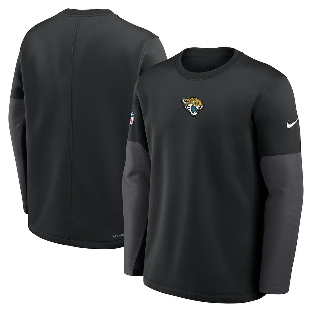 Jacksonville Jaguars Sideline Coach Therma-FIT Long Sleeve T-Shirt - Black | Nike discount