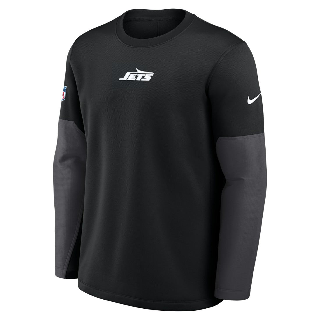 New York Jets Sideline Coach Therma-FIT Long Sleeve T-Shirt - Black | Nike outlet