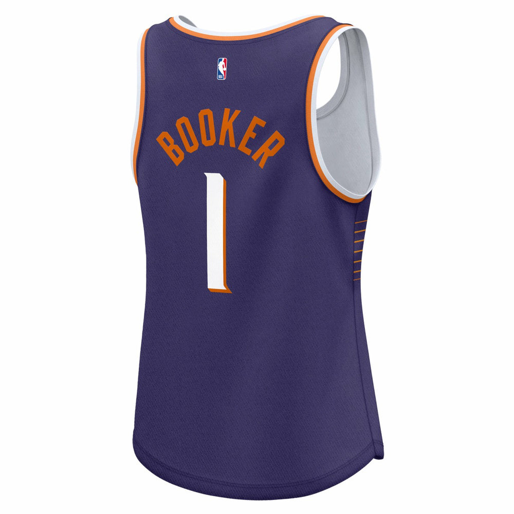 Devin Booker Phoenix Suns Women's Fast Break Player Jersey - Icon Edition - Purple | Fanatics online