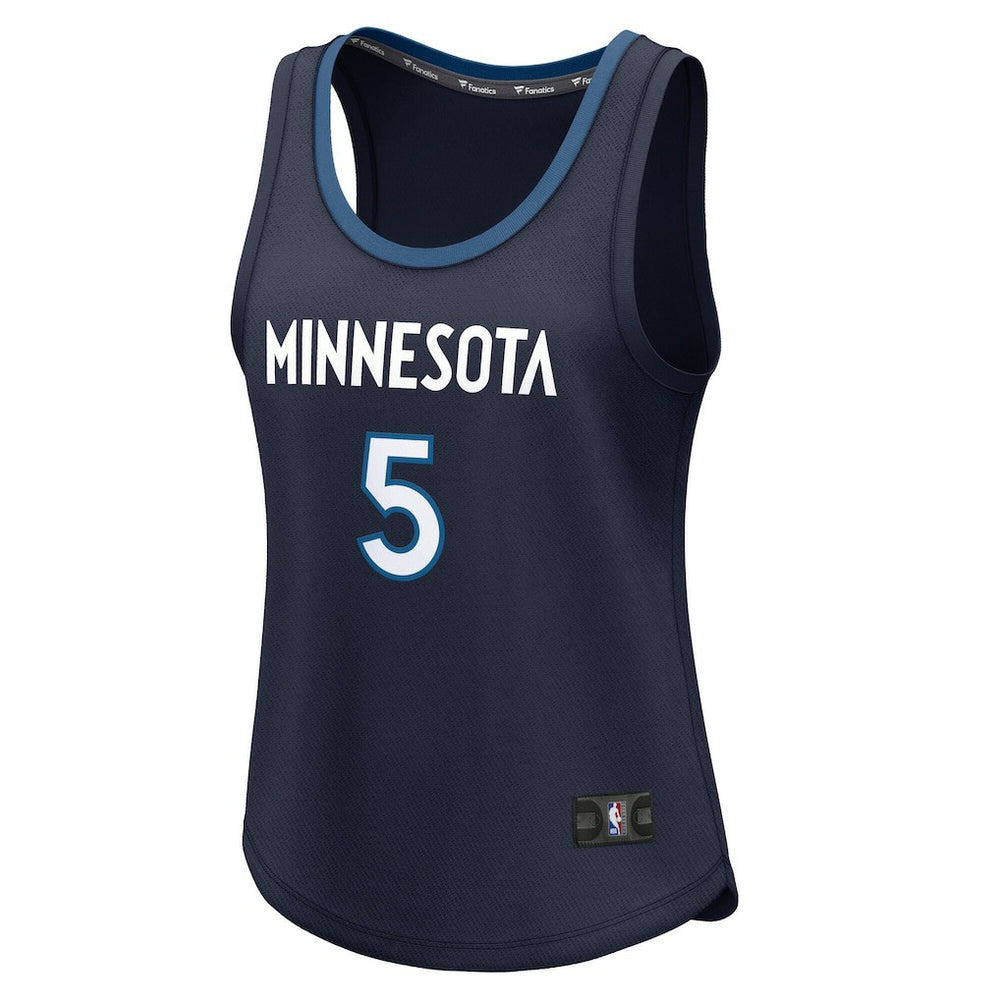 Anthony Edwards Minnesota Timberwolves Women's Fast Break Player Jersey - Icon Edition - Navy | Fanatics online