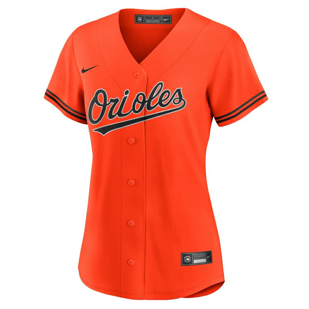 Gunnar Henderson Baltimore Orioles Women's Alternate 2 Replica Jersey - Orange | Nike