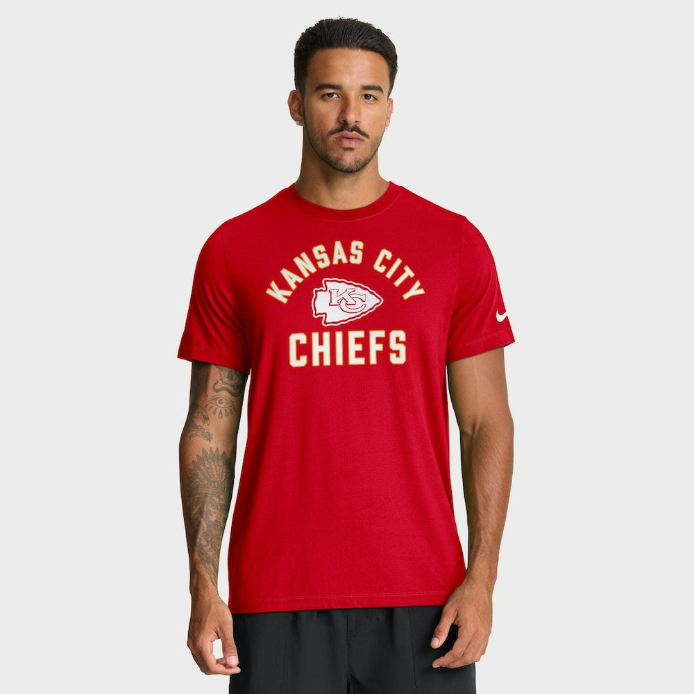 Kansas City Chiefs Favorable Timeline Tri-Blend T-Shirt - Red | Nike outlet