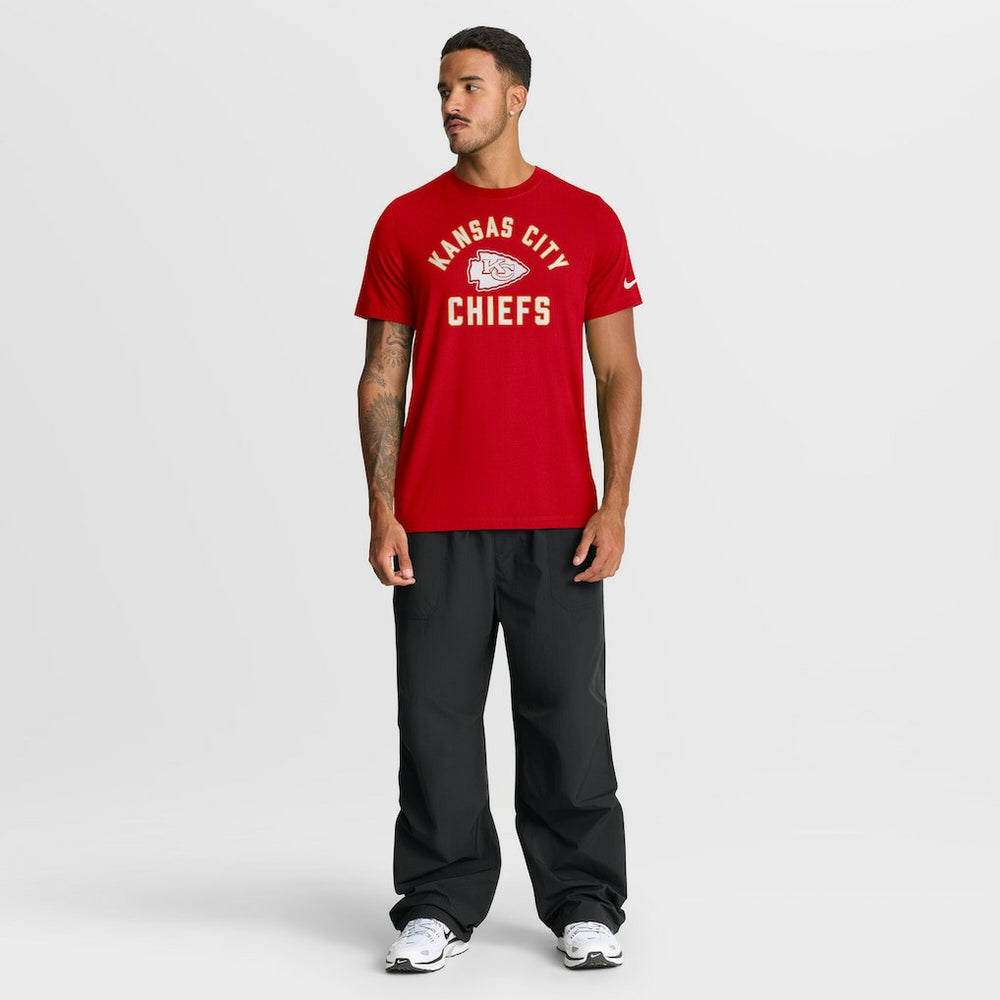 Kansas City Chiefs Favorable Timeline Tri-Blend T-Shirt - Red | Nike outlet