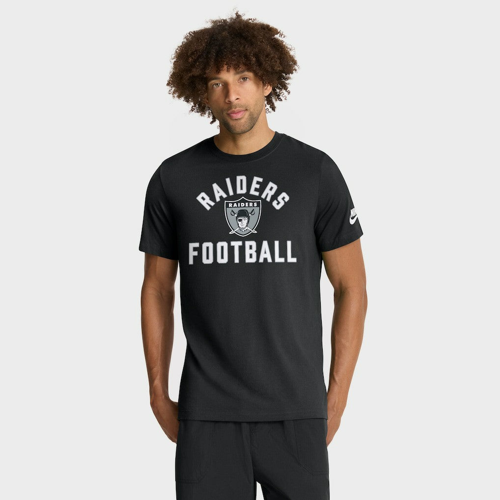 Las Vegas Raiders Favorable Timeline Tri-Blend T-Shirt - Black | Nike for sale