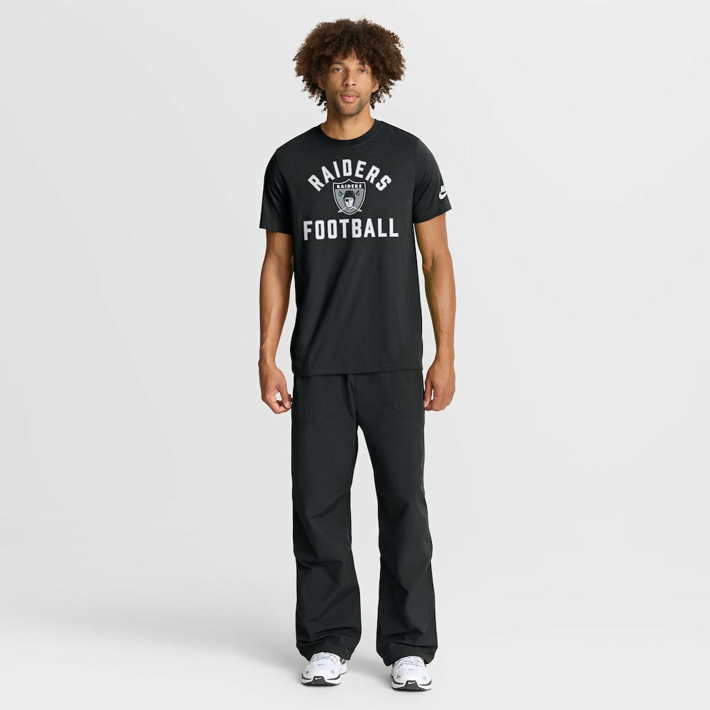 Las Vegas Raiders Favorable Timeline Tri-Blend T-Shirt - Black | Nike for sale