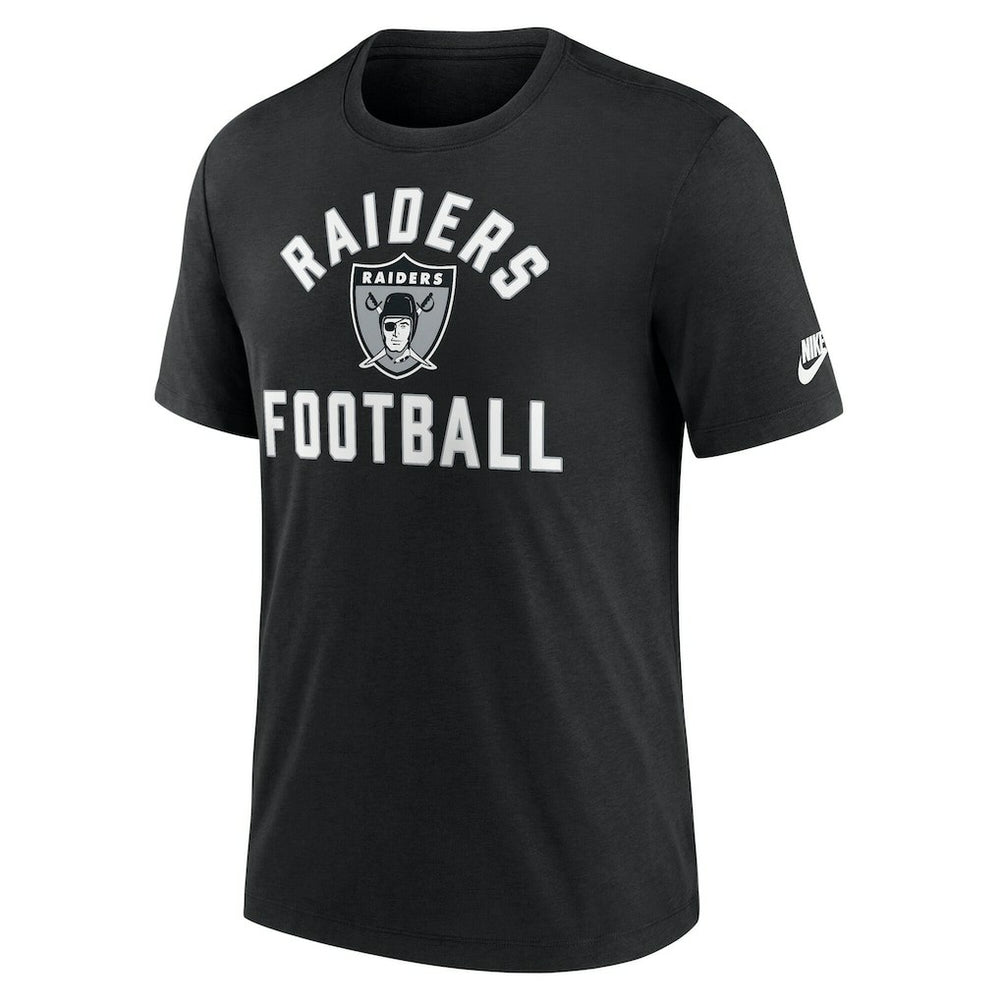 Las Vegas Raiders Favorable Timeline Tri-Blend T-Shirt - Black | Nike for sale