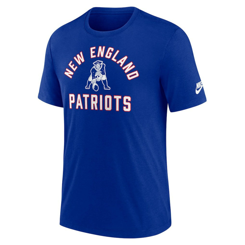 New England Patriots Favorable Timeline Tri-Blend T-Shirt - Royal | Nike discount