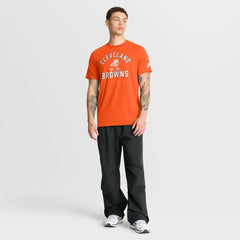 Cleveland Browns Favorable Timeline Tri-Blend T-Shirt - Orange | Nike on sale