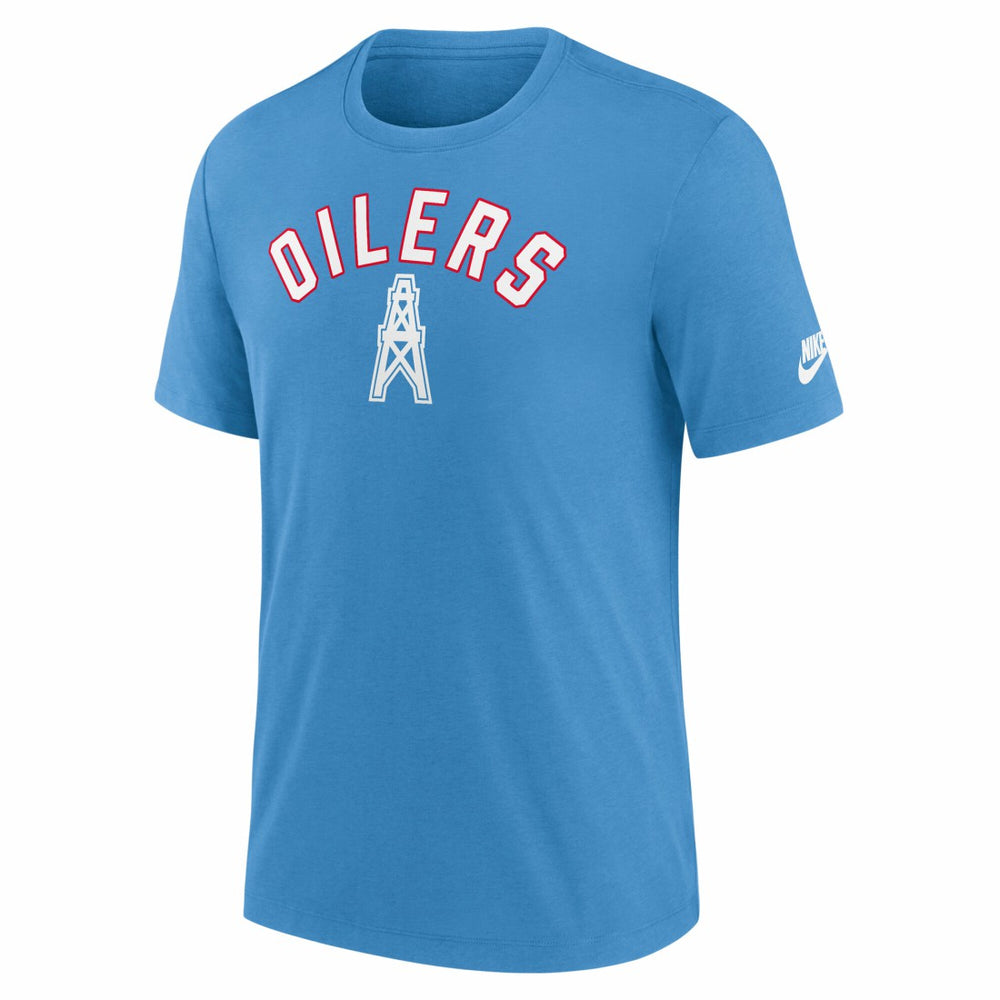Tennessee Titans Favorable Timeline Tri-Blend T-Shirt - Light Blue | Nike for sale
