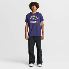 Baltimore Ravens Favorable Timeline Tri-Blend T-Shirt - Purple | Nike cheap