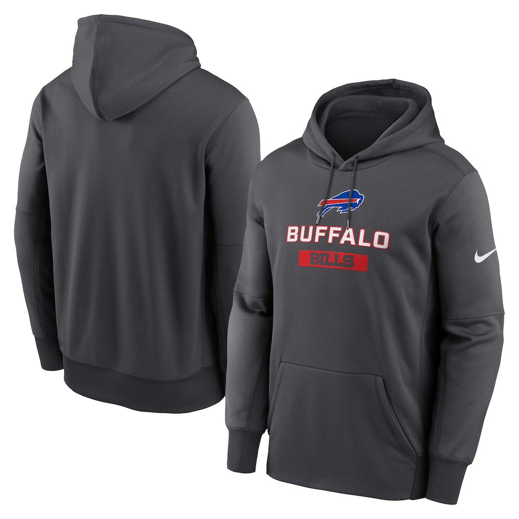 Buffalo Bills Toss Sweep Performance Pullover Hoodie - Anthracite | Nike cheap