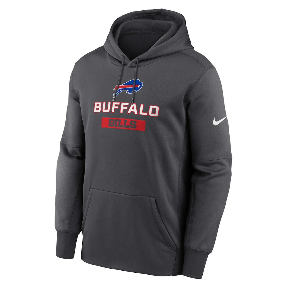 Buffalo Bills Toss Sweep Performance Pullover Hoodie - Anthracite | Nike cheap