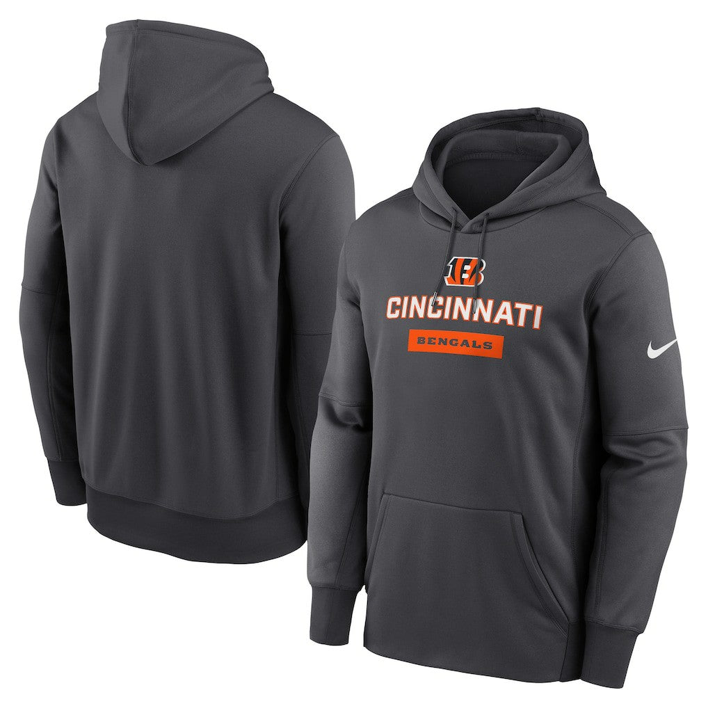 Cincinnati Bengals Toss Sweep Performance Pullover Hoodie - Anthracite | Nike discount