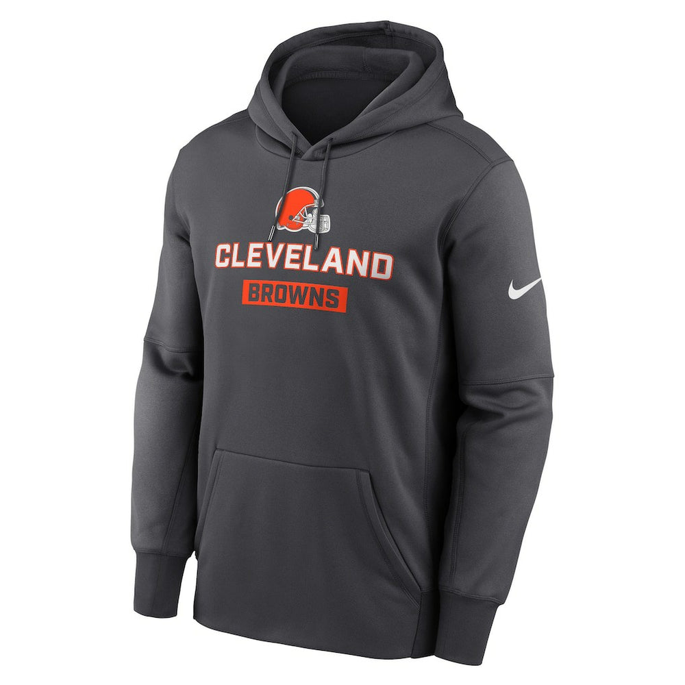 Cleveland Browns Toss Sweep Performance Pullover Hoodie - Anthracite | Nike discount