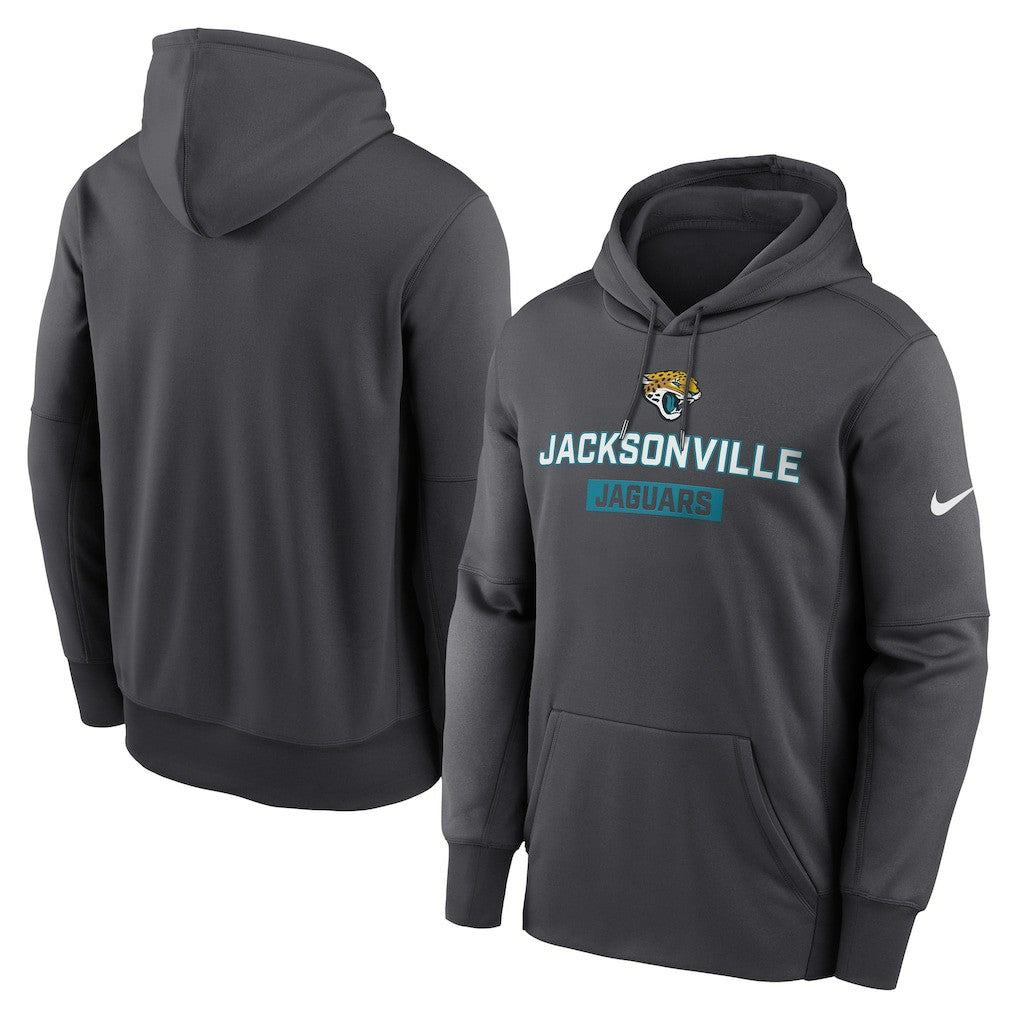 Jacksonville Jaguars Toss Sweep Performance Pullover Hoodie - Anthracite | Nike sale
