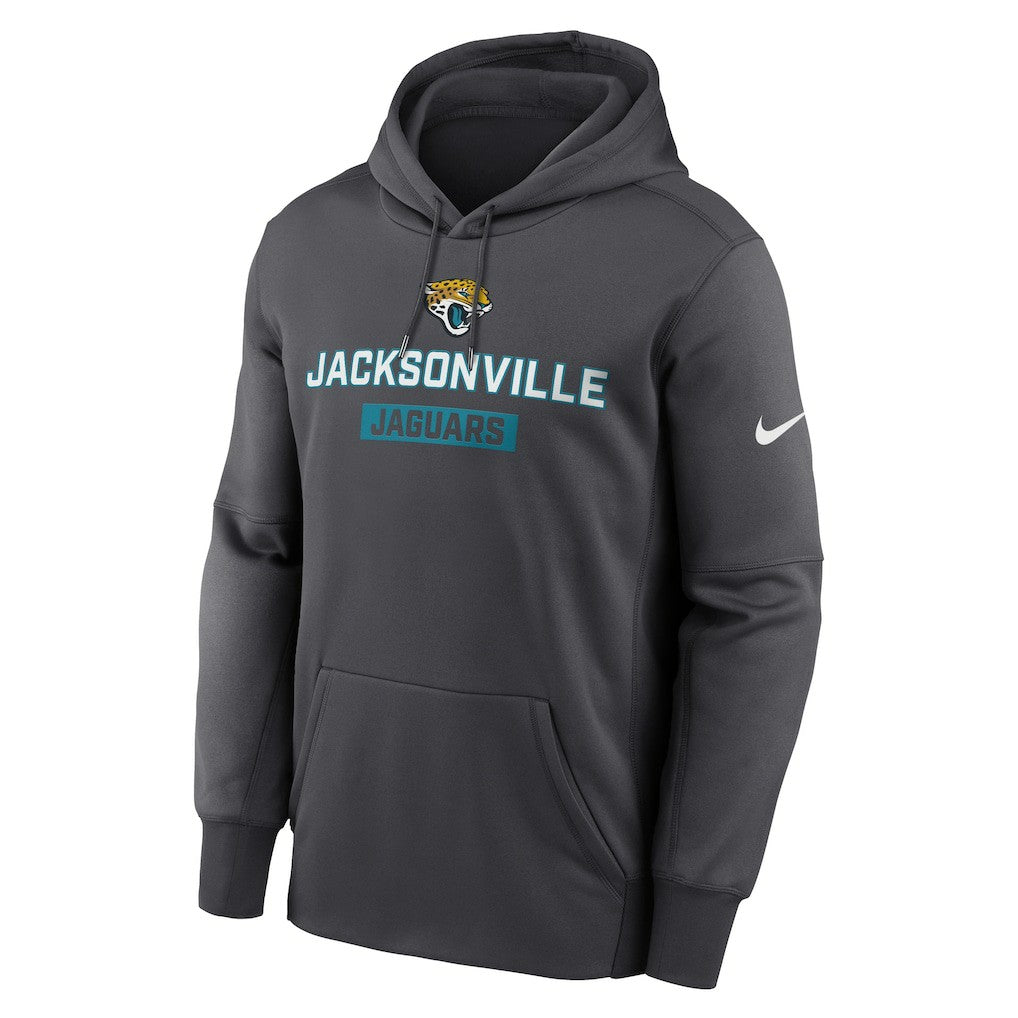 Jacksonville Jaguars Toss Sweep Performance Pullover Hoodie - Anthracite | Nike sale