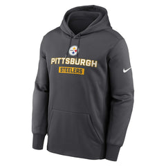 Pittsburgh Steelers Toss Sweep Performance Pullover Hoodie - Anthracite | Nike online