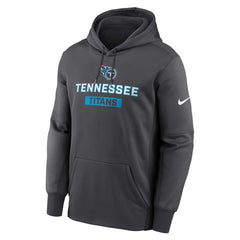 Tennessee Titans Toss Sweep Performance Pullover Hoodie - Anthracite | Nike outlet