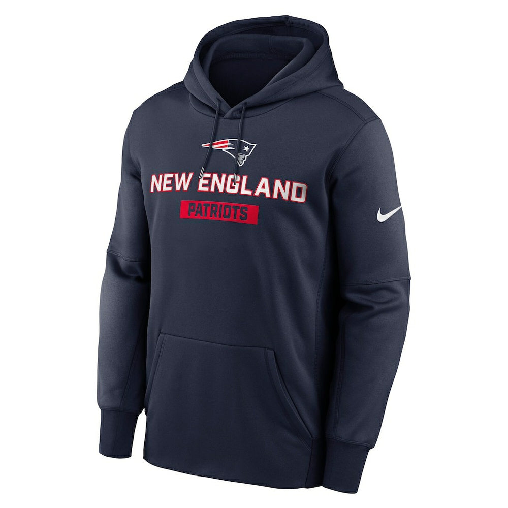 New England Patriots Toss Sweep Performance Pullover Hoodie - Navy | Nike outlet