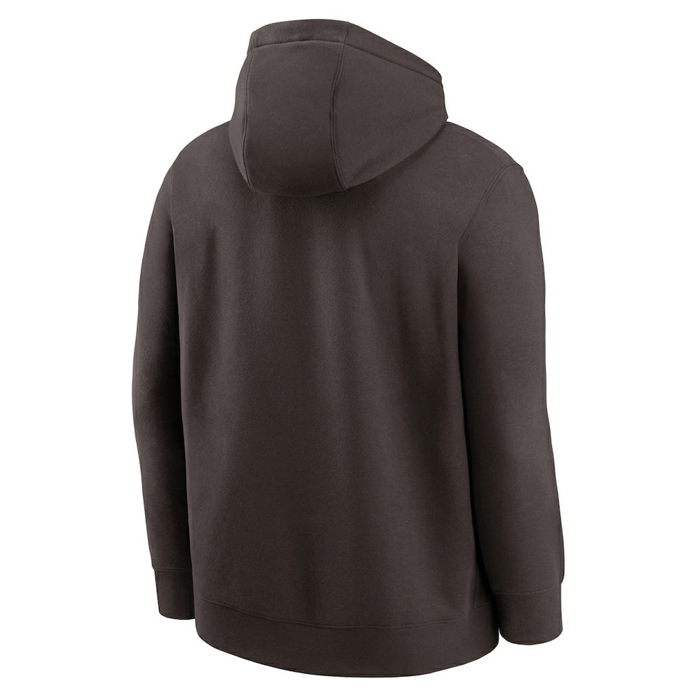 Cleveland Browns Busted Play Club Fleece Pullover Hoodie - Brown | Nike for sale