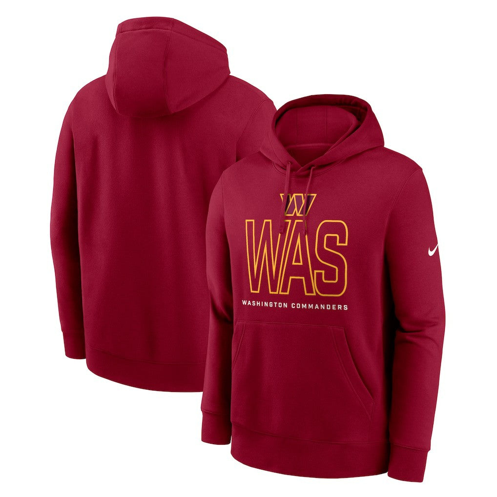 Washington Commanders Busted Play Club Fleece Pullover Hoodie - Burgundy | Nike cheap