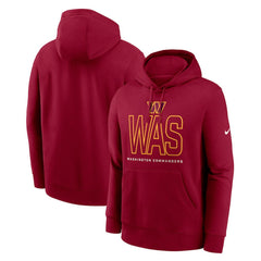 Washington Commanders Busted Play Club Fleece Pullover Hoodie - Burgundy | Nike cheap