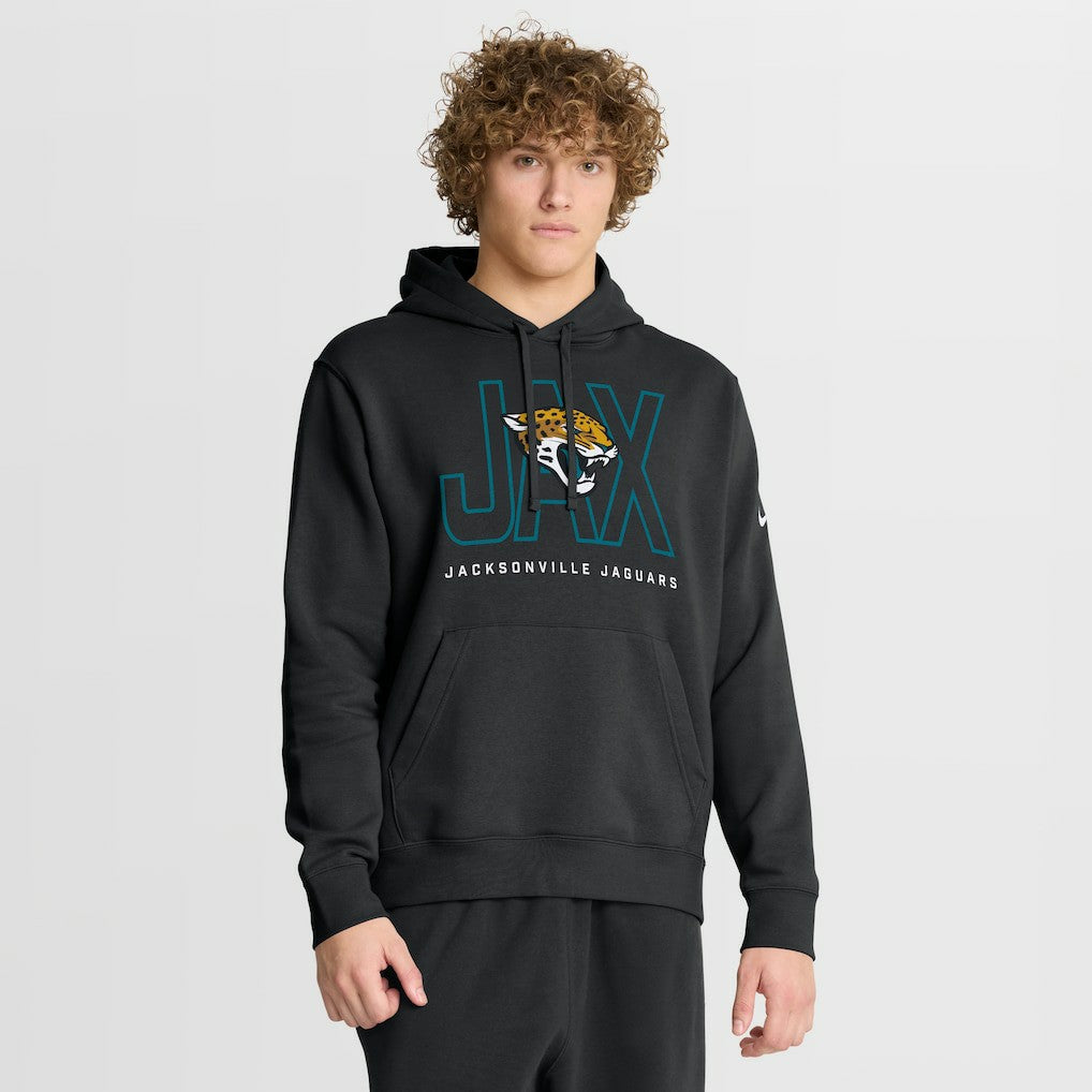 Jacksonville Jaguars Busted Play Club Fleece Pullover Hoodie - Black | Nike outlet