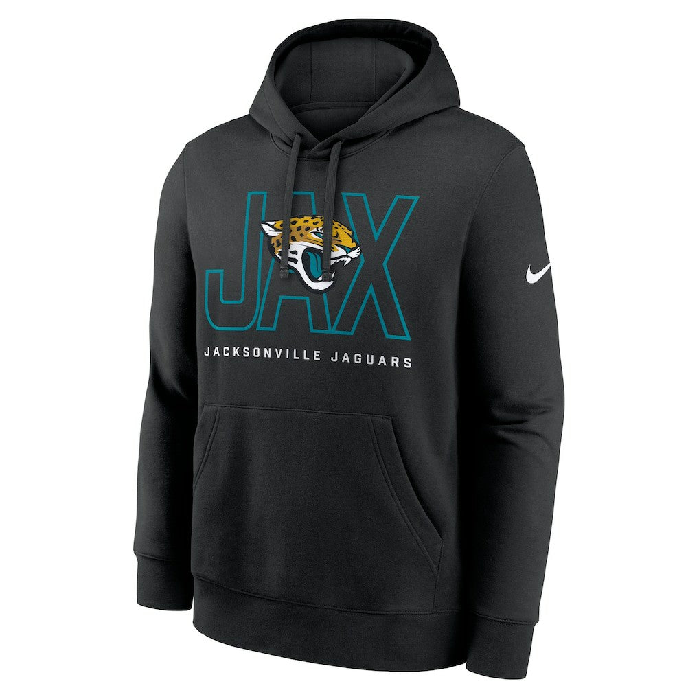Jacksonville Jaguars Busted Play Club Fleece Pullover Hoodie - Black | Nike outlet