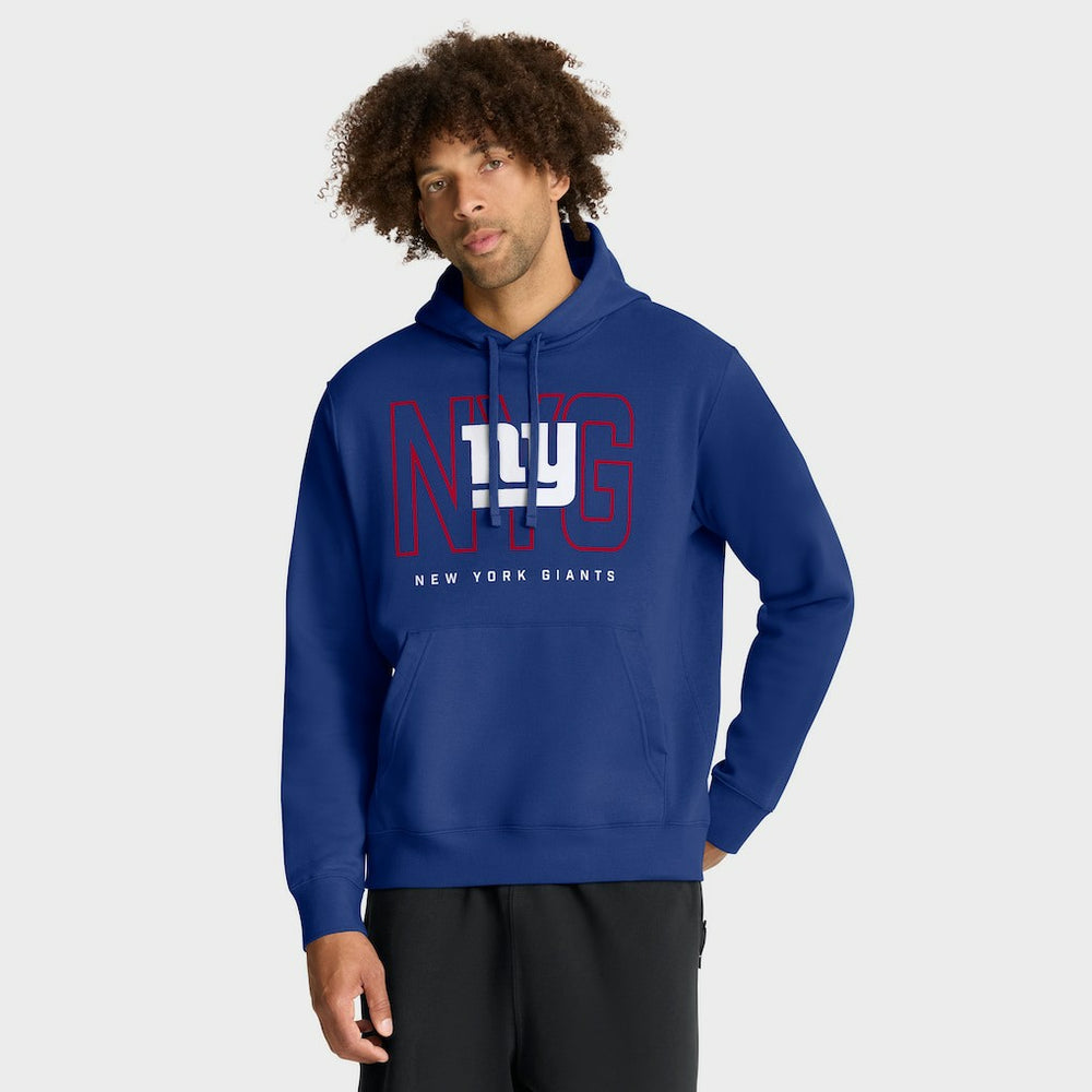 New York Giants Busted Play Club Fleece Pullover Hoodie - Royal | Nike for sale