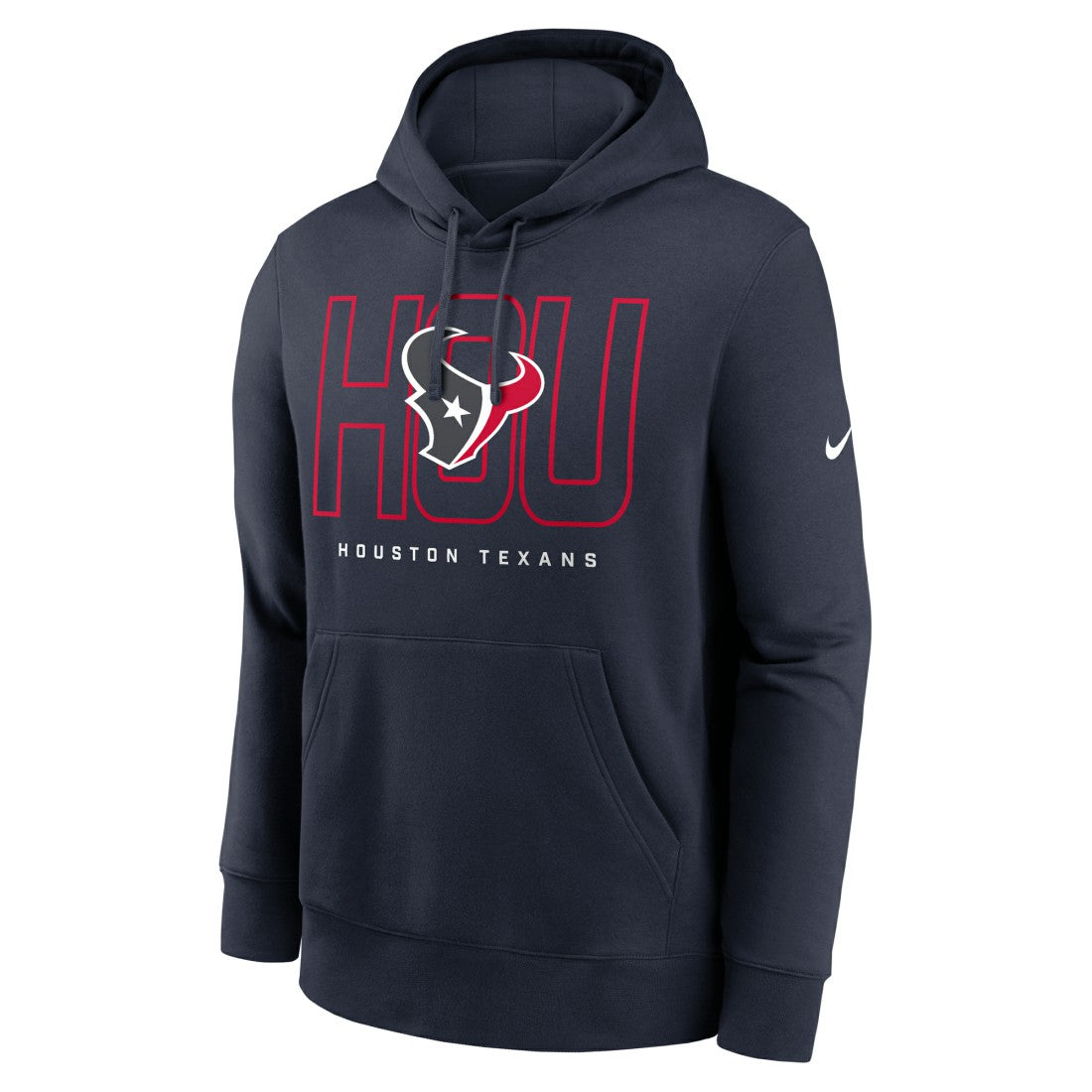 Houston Texans Busted Play Club Fleece Pullover Hoodie - Navy | Nike discount