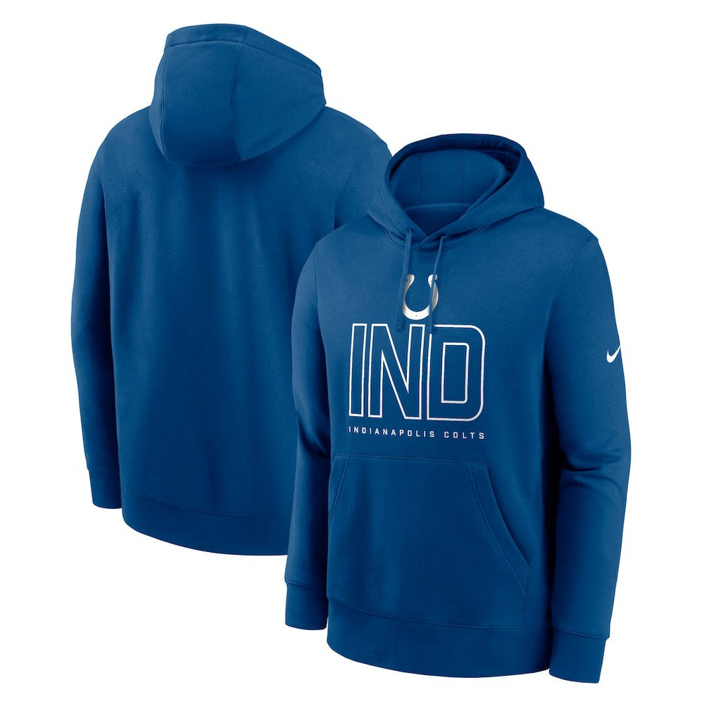 Indianapolis Colts Busted Play Club Fleece Pullover Hoodie - Royal | Nike cheap