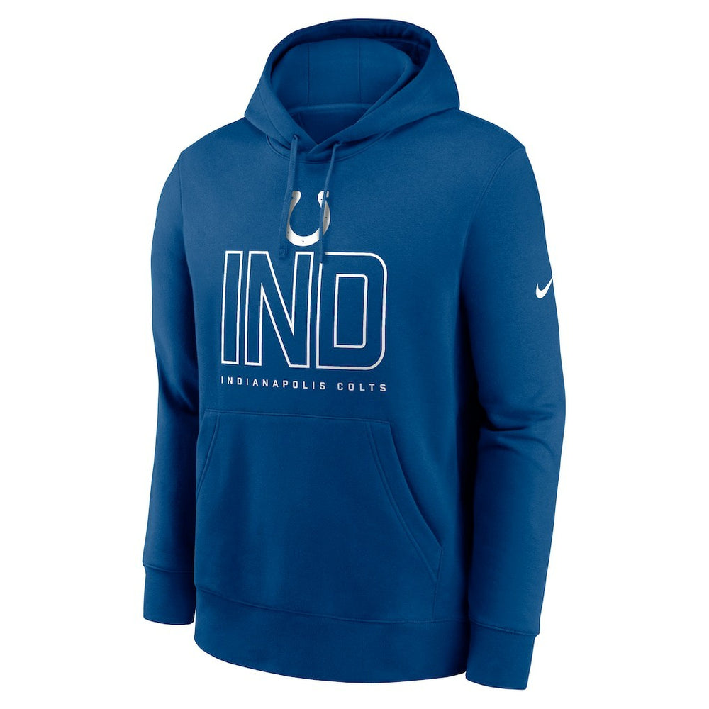 Indianapolis Colts Busted Play Club Fleece Pullover Hoodie - Royal | Nike cheap