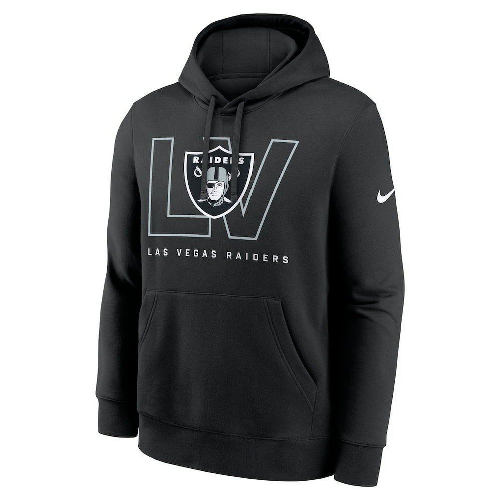 Las Vegas Raiders Busted Play Club Fleece Pullover Hoodie - Black | Nike on sale