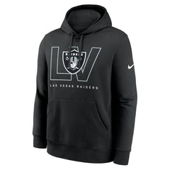 Las Vegas Raiders Busted Play Club Fleece Pullover Hoodie - Black | Nike on sale