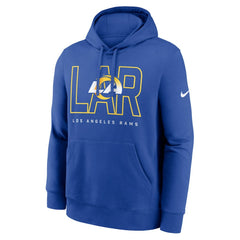 Los Angeles Rams Busted Play Club Fleece Pullover Hoodie - Royal | Nike discount