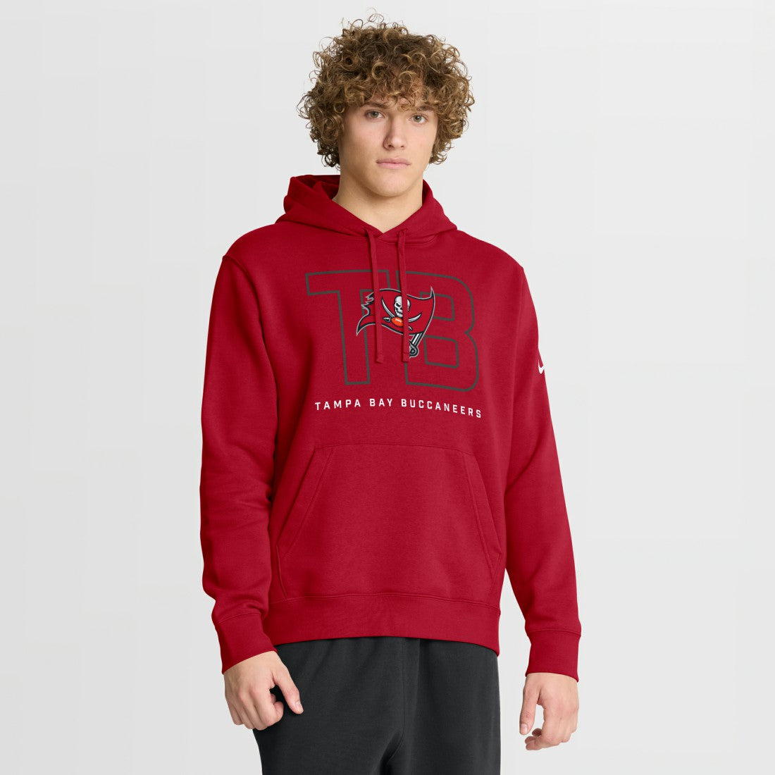 Tampa Bay Buccaneers Busted Play Club Fleece Pullover Hoodie - Red | Nike online