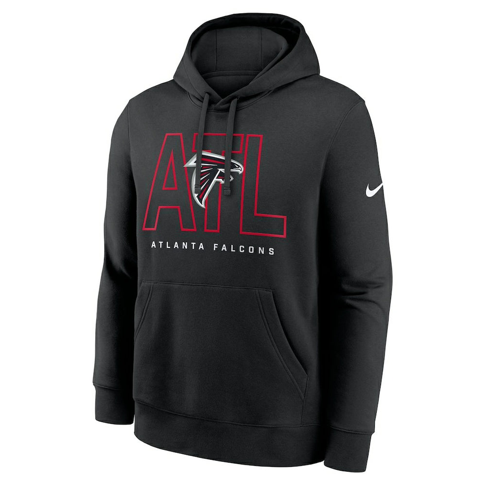 Atlanta Falcons Busted Play Club Fleece Pullover Hoodie - Black | Nike for sale