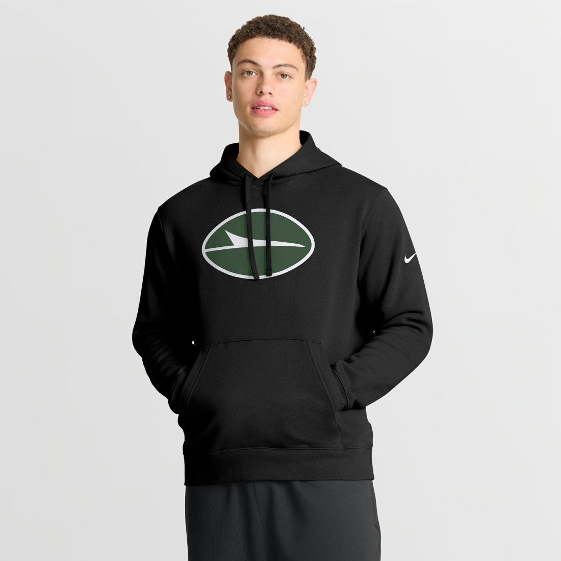New York Jets Club Fleece Pullover Hoodie - Black | Nike outlet