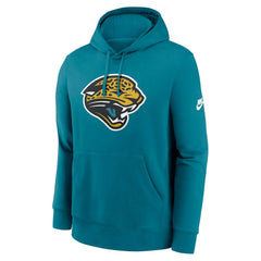 Jacksonville Jaguars Club Fleece Pullover Hoodie - Teal | Nike on sale