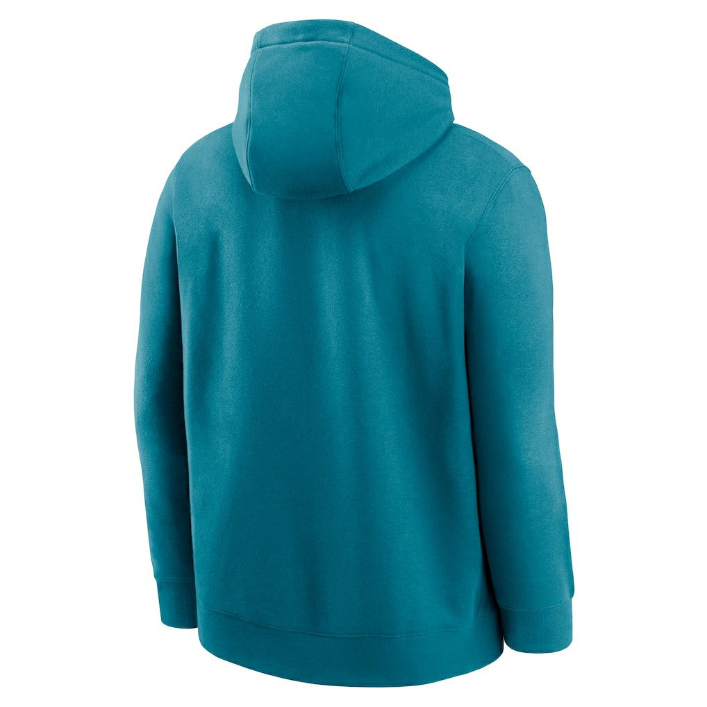 Jacksonville Jaguars Club Fleece Pullover Hoodie - Teal | Nike on sale